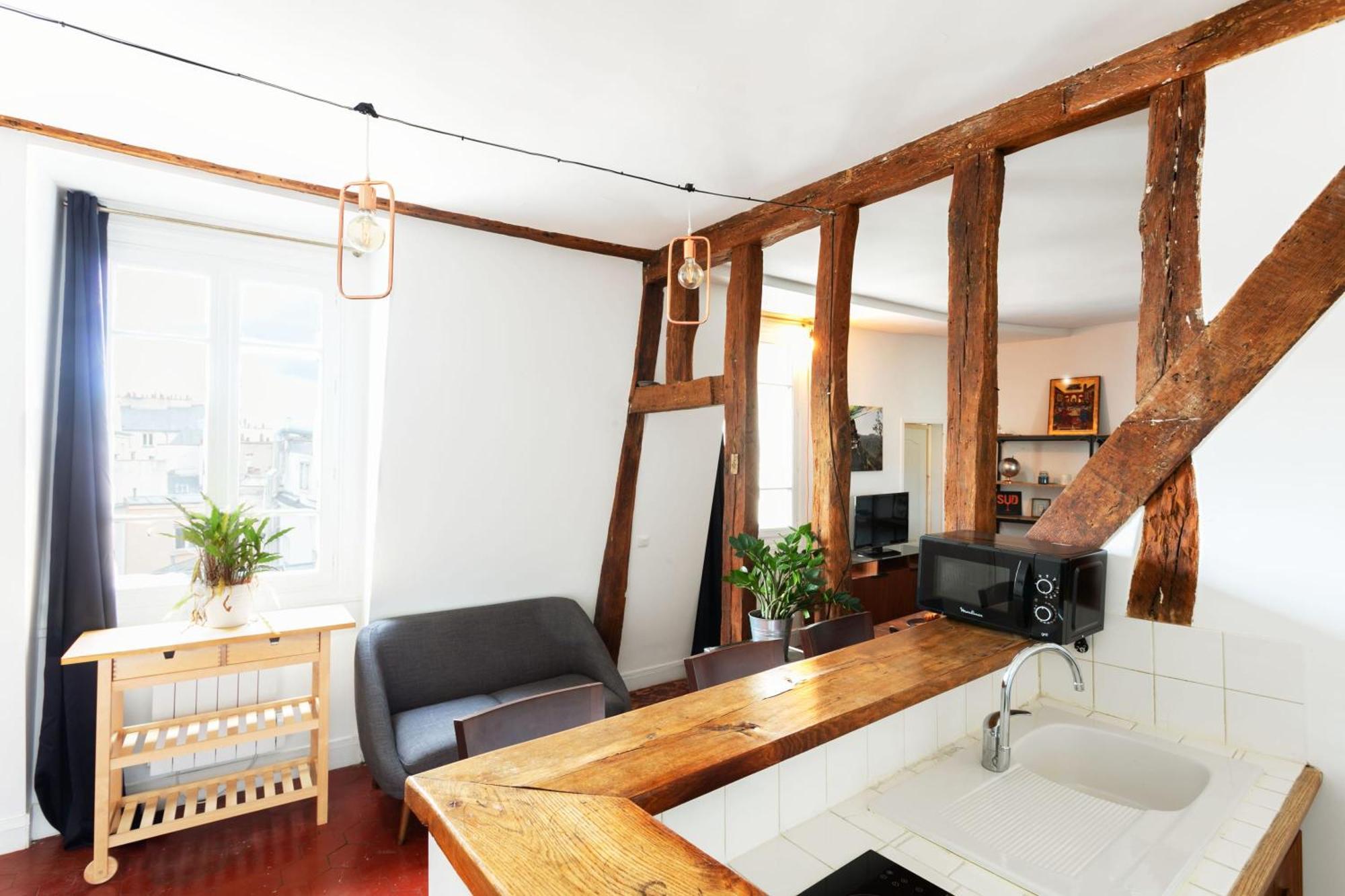Central Paris 1Br Cozy Appartement Buitenkant foto