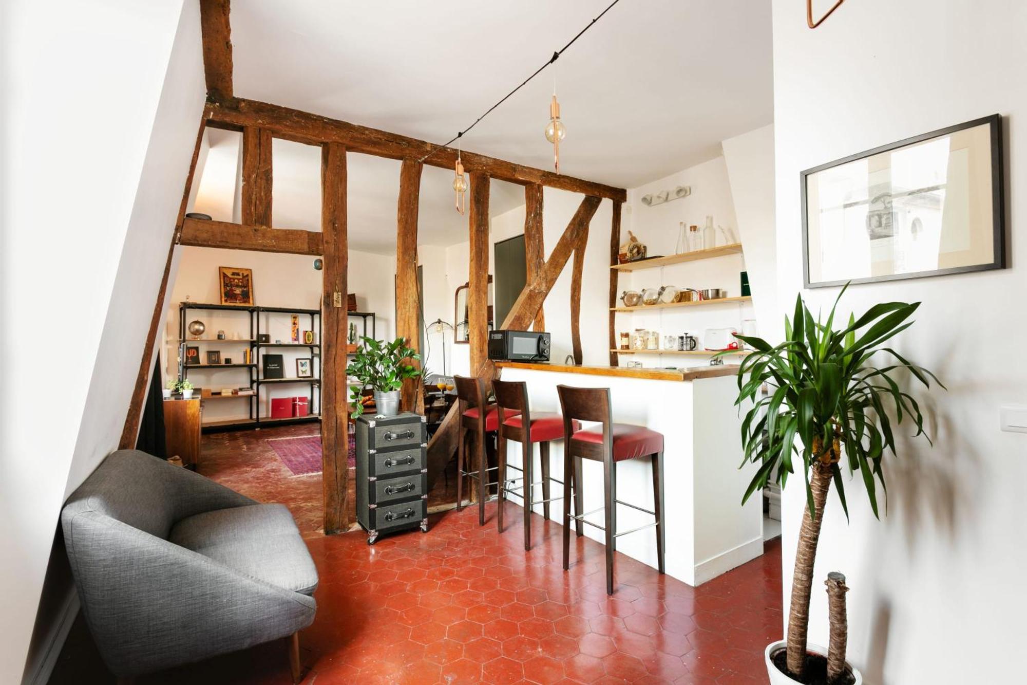Central Paris 1Br Cozy Appartement Buitenkant foto