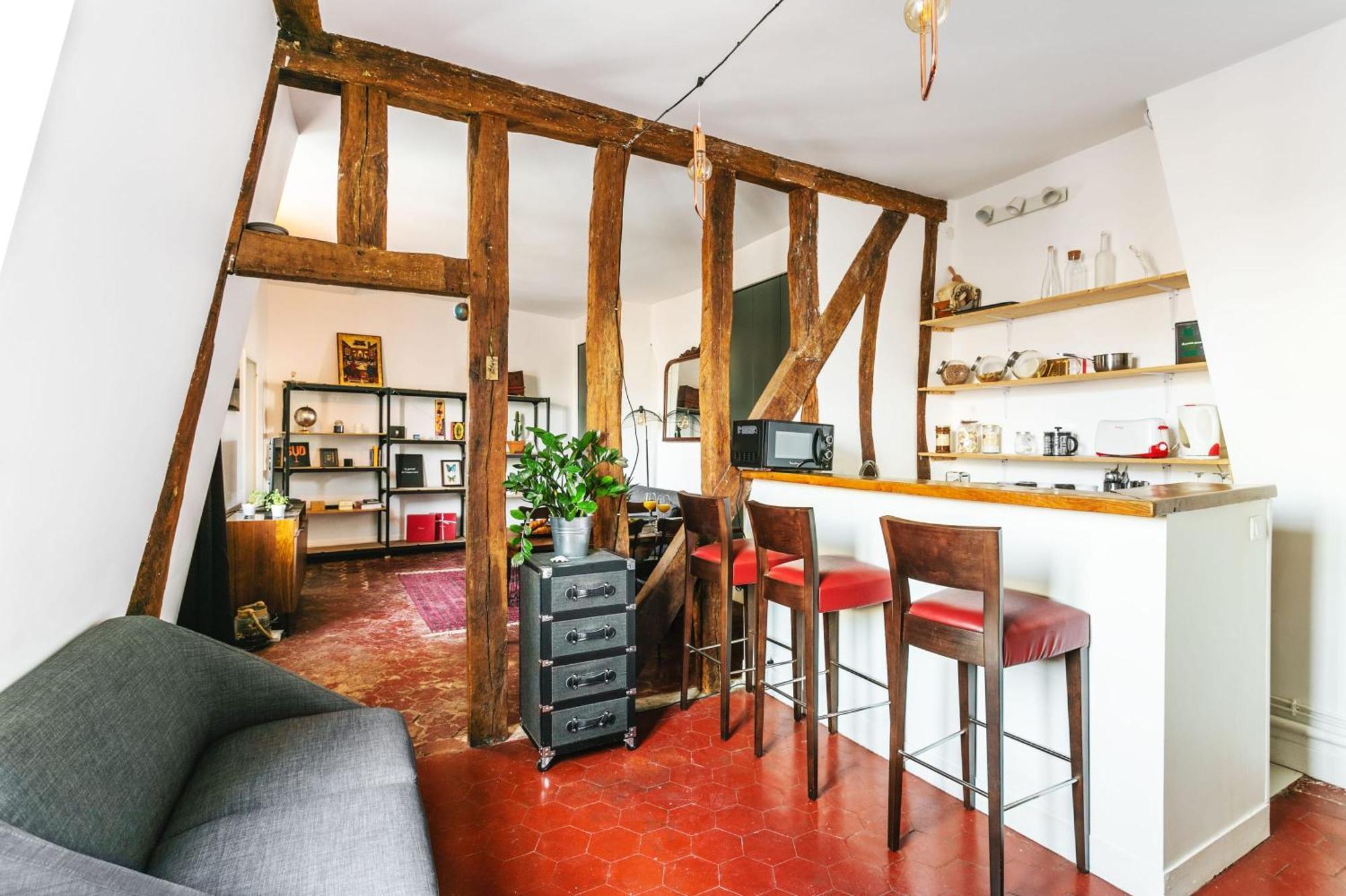 Central Paris 1Br Cozy Appartement Buitenkant foto
