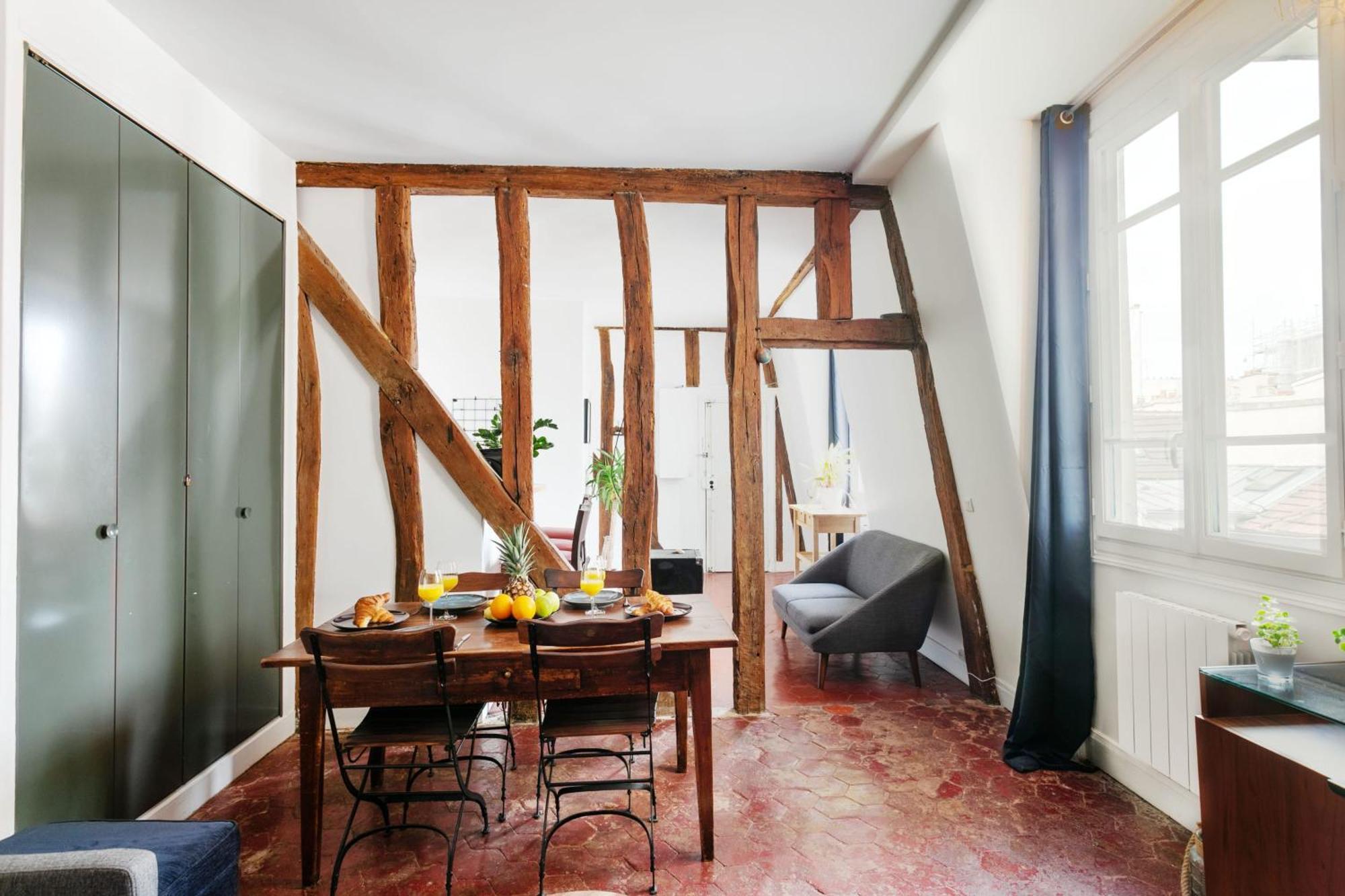 Central Paris 1Br Cozy Appartement Buitenkant foto