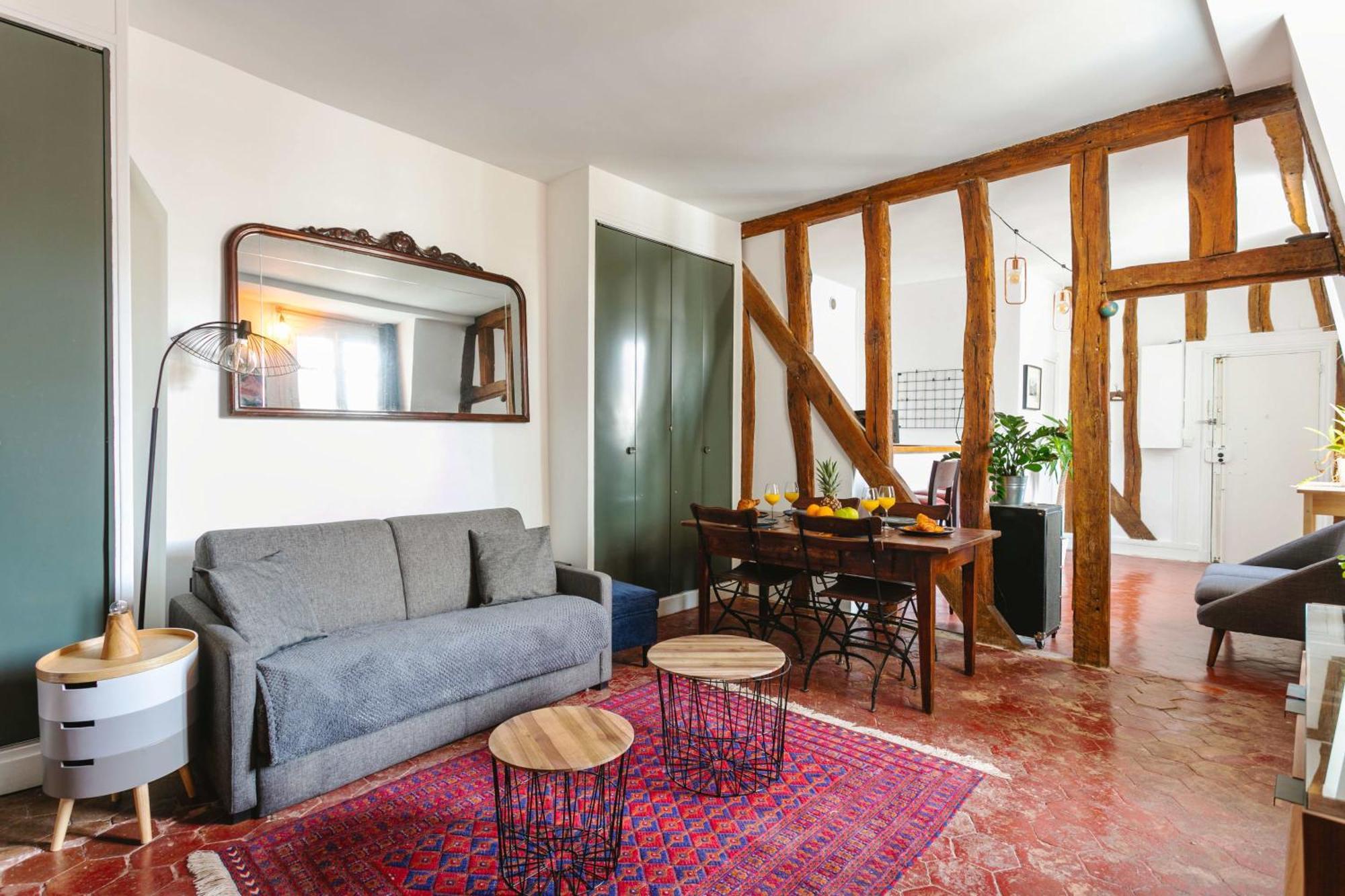 Central Paris 1Br Cozy Appartement Buitenkant foto