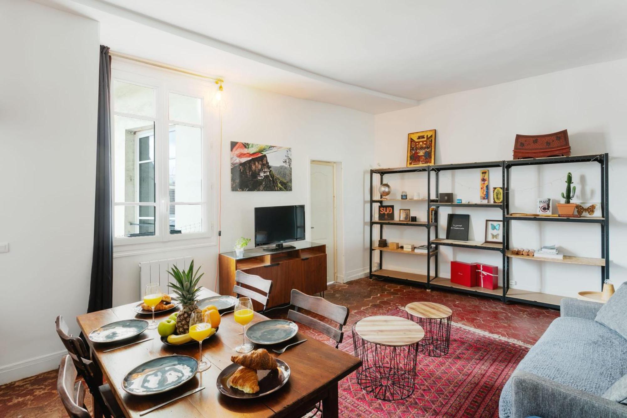 Central Paris 1Br Cozy Appartement Buitenkant foto